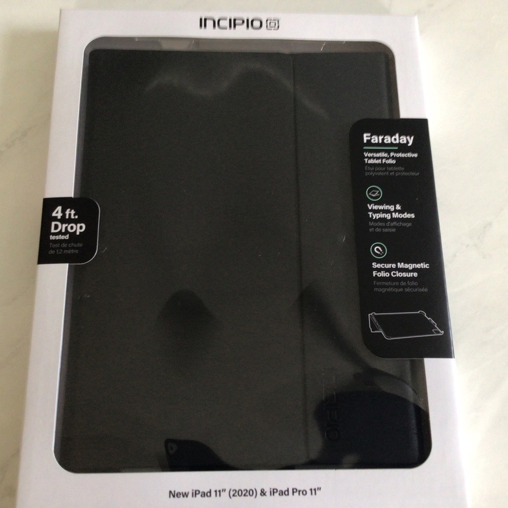 Incipio Faraday Carrying Case (Folio) for 11" Apple iPad Pro, iPad Air (4th Gene